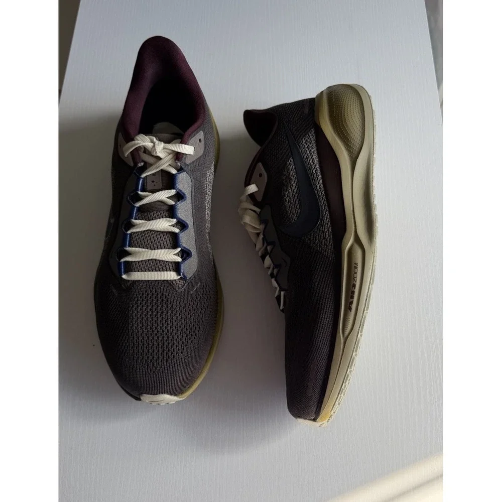 Nike Air Zoom Pegasus 37 Men's Size 9 Brown Burgundy Running Shoes BQ9647-200 - Picture 6 of 13